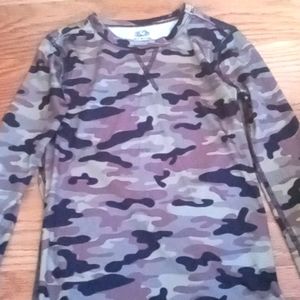 Camo long sleeve shirt
